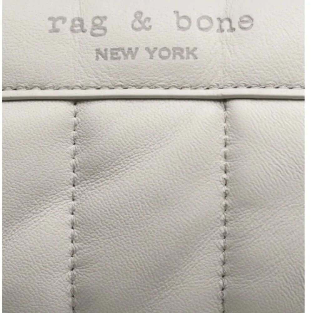 Cloud Mini Quilted Leather Duffle rag & bone Cream